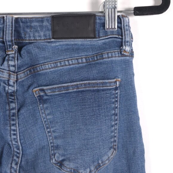 PISTOLA Cotton Rayon Blend Jeans Raw Hem P6738MTW-LMT Size 27 - Picture 8 of 12